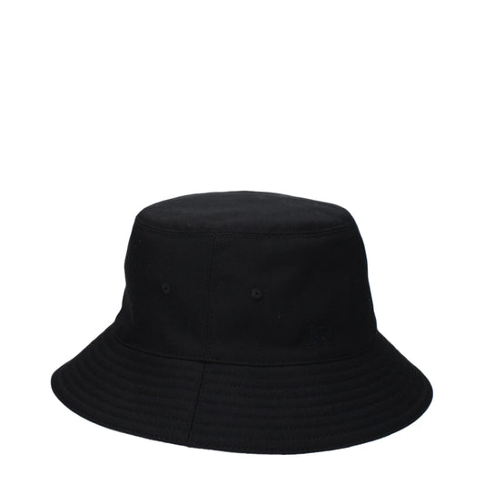 Black Fabric Bucket Hat