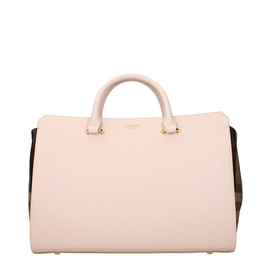 Pink Leather Handbag