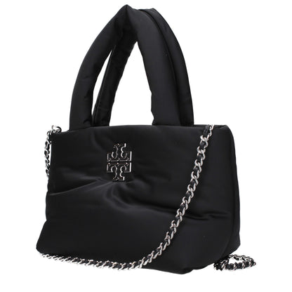 Black Fabric Handbag