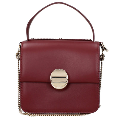 Red Leather Handbag