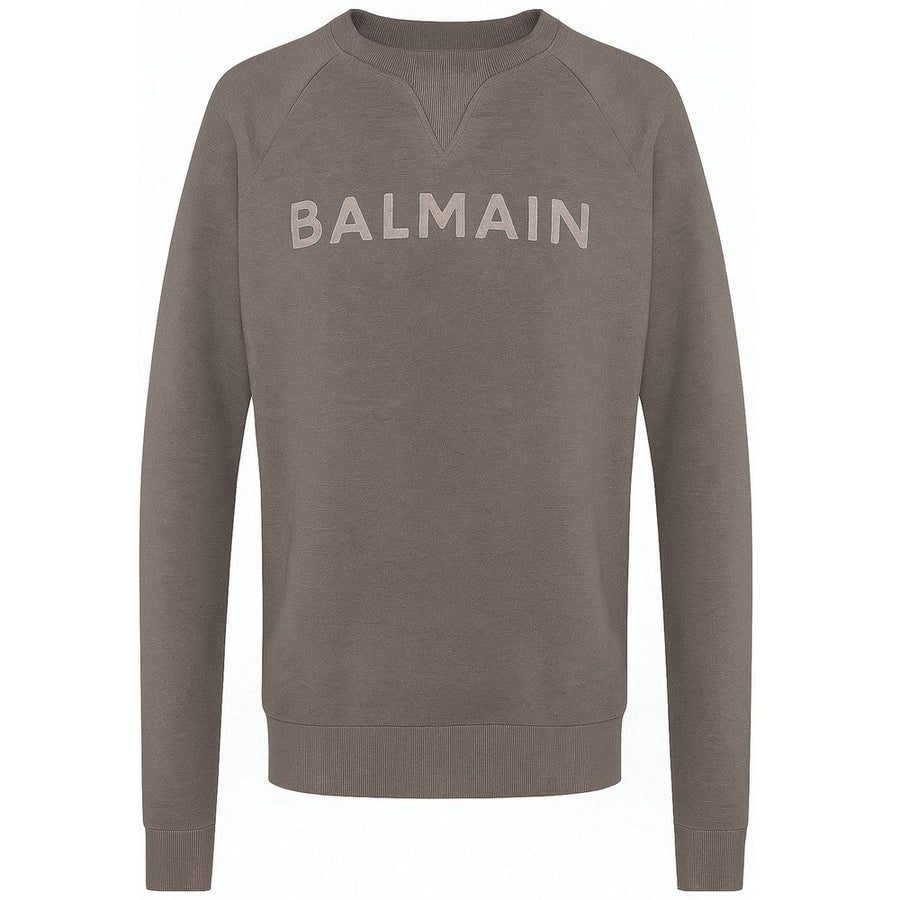 Gray Cotton Men Sweater