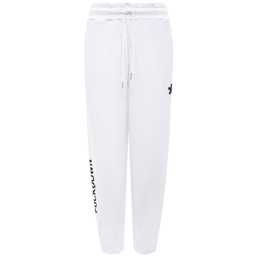 White Cotton Women Pants
