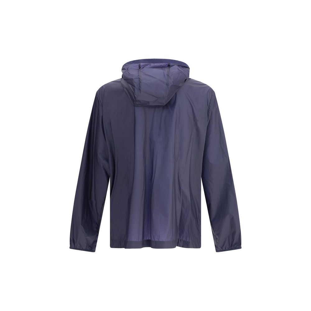Blue Nylon Shell Jacket