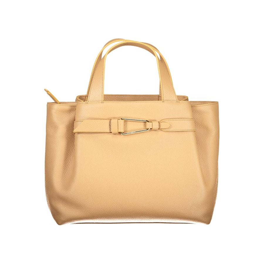Brown Polyethylene Handbag