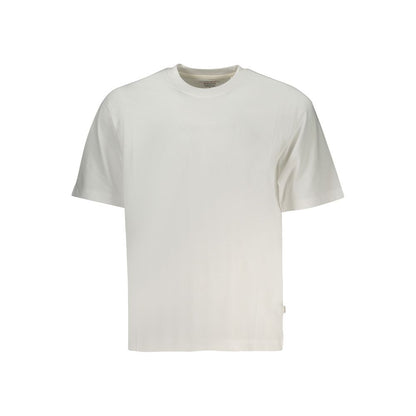 White Cotton Men T-Shirt