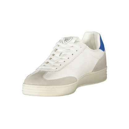 White Leather Men Sneaker