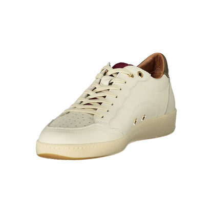 White Leather Men Sneaker
