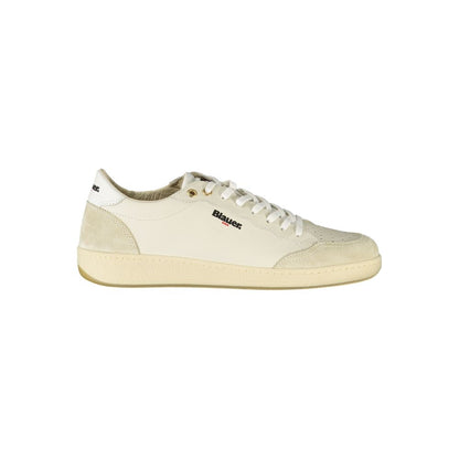 White Leather Men Sneaker