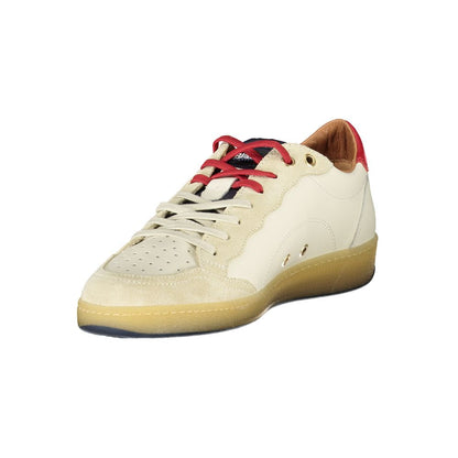 White Leather Men Sneaker