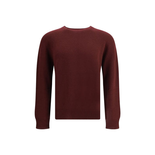 Bordeaux Fleece Wool Sweatshirt