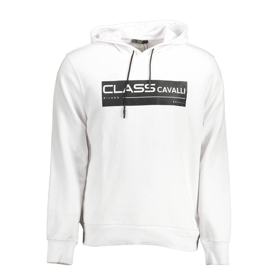 White Cotton Men's Sweater