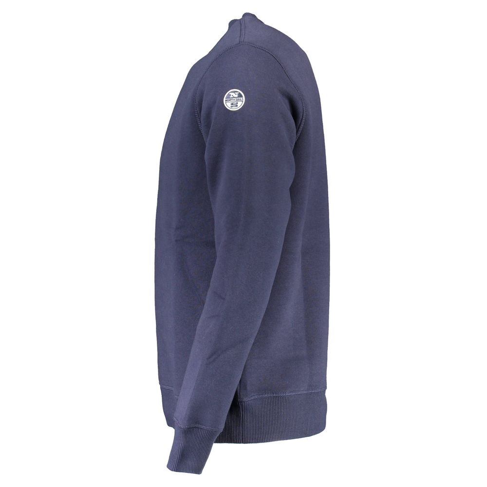 Blue Cotton Sweatshirt