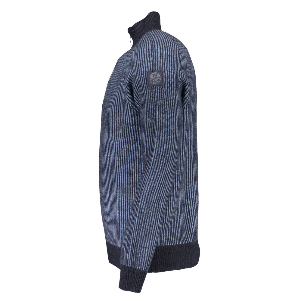Blue Wool Sweater