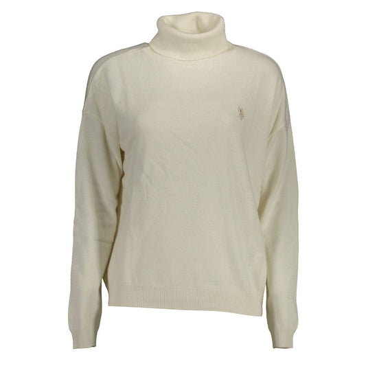 Bianco Viscose Women's Sweater