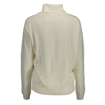 Bianco Viscose Women's Sweater