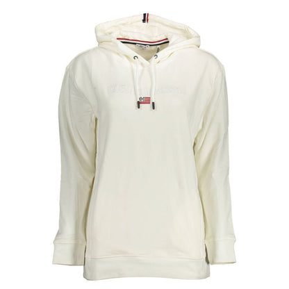 White Cotton Sweatshirt