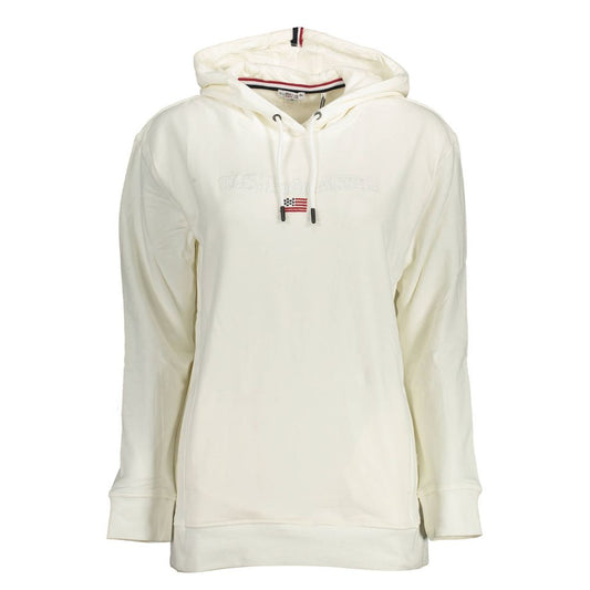White Cotton Sweatshirt