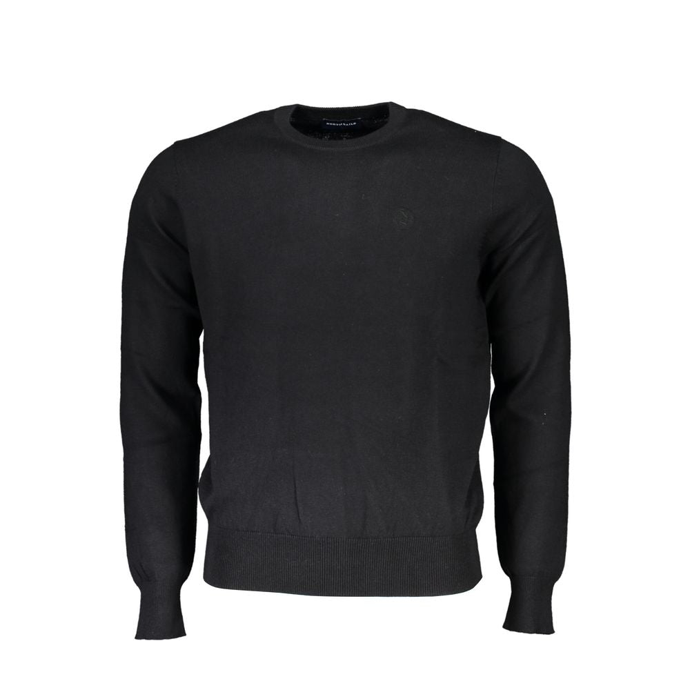 Black Fabric Sweater