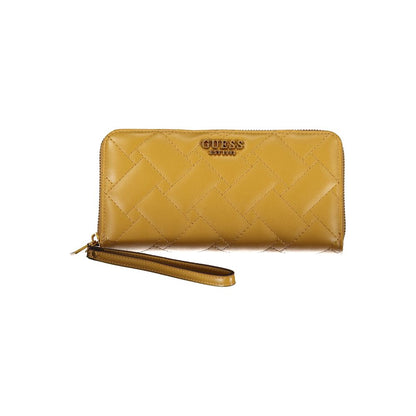 Giallo Poliuretano Women Wallet