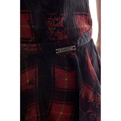 Black Silk Skirt