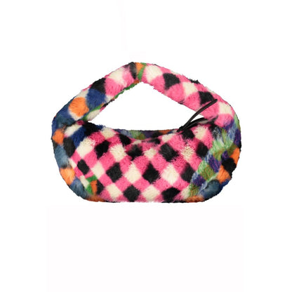 Nero Polyurethane Women Handbag