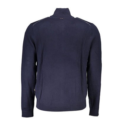 Blue Tessuto Men's Cardigan