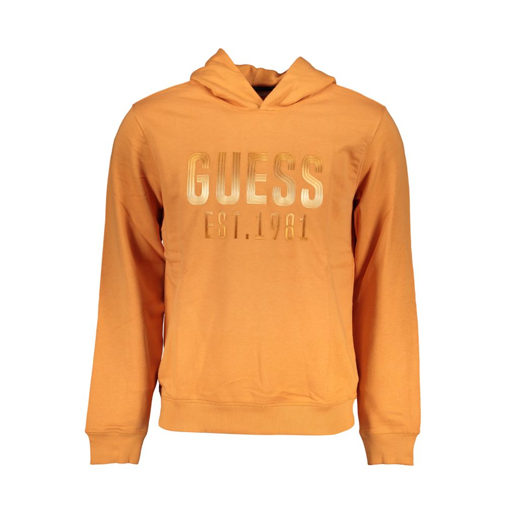 Orange Cotton Sweatshirt