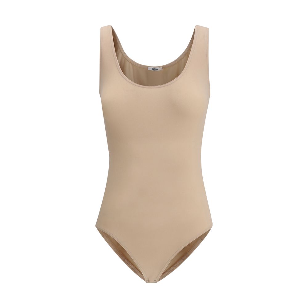 Beige Polyamide Top