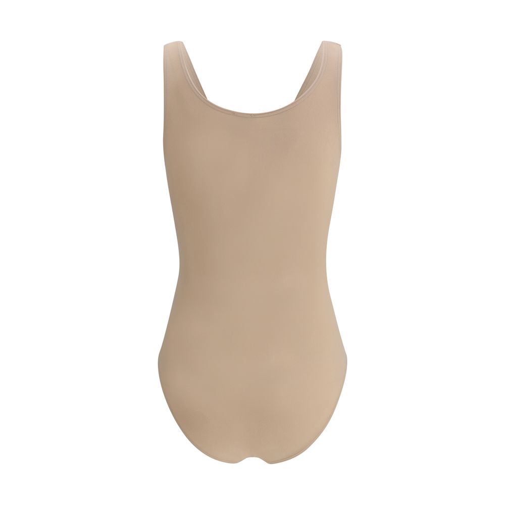 Beige Polyamide Top