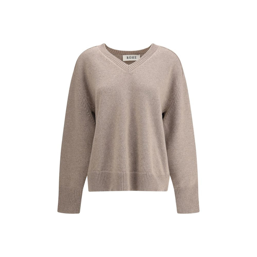 Beige Wool Sweatshirt