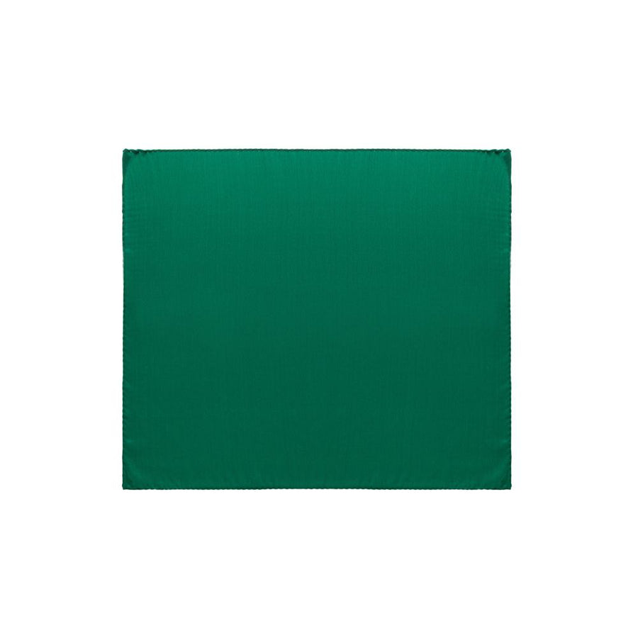 Green Silk Pocket Square