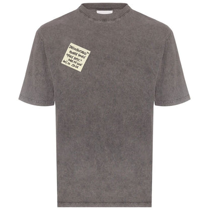 Gray Cotton T-Shirt