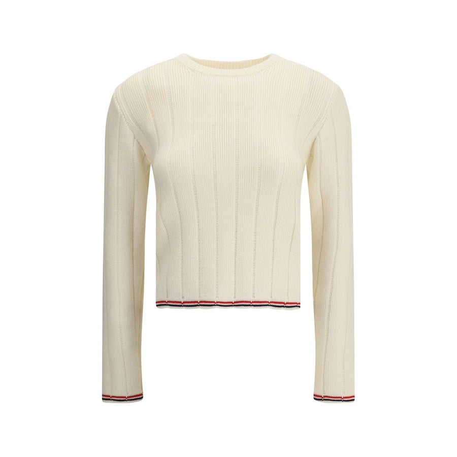 Cream Fleece Wool Sweatshirt