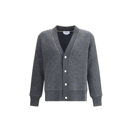 Gray Wool Cardigan
