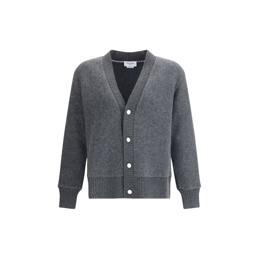 Gray Wool Cardigan
