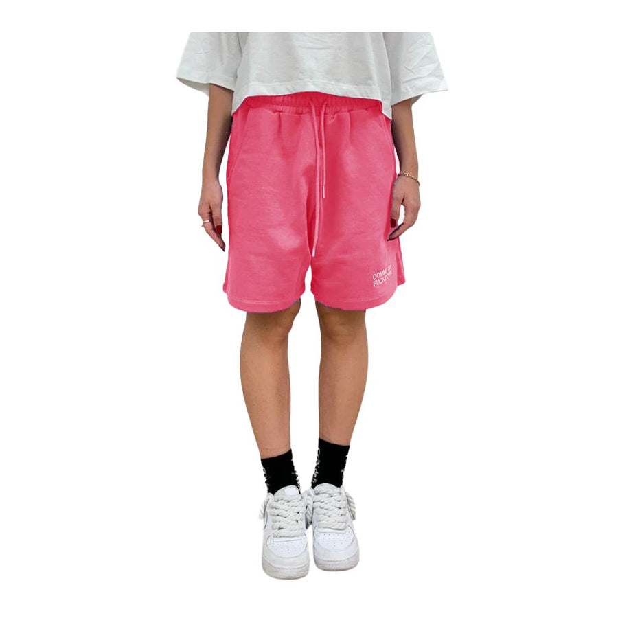 Fuchsia Cotton Short