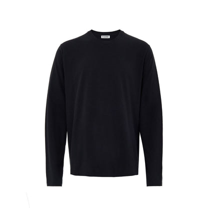 Black Cotton T-Shirt