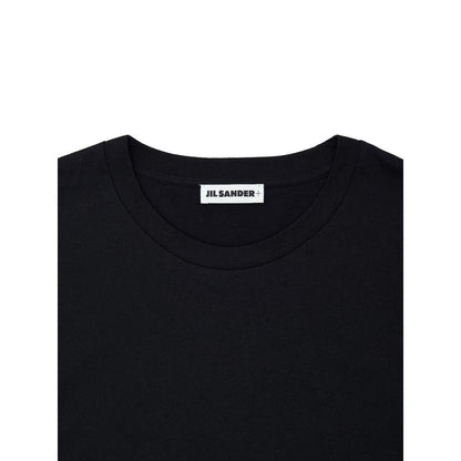 Black Cotton T-Shirt