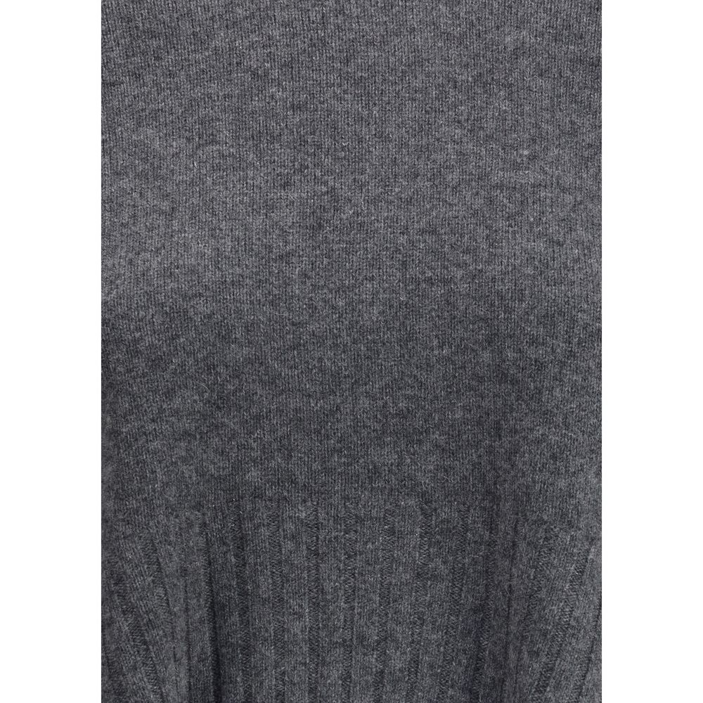 Gray Cashmere Sweatshirt