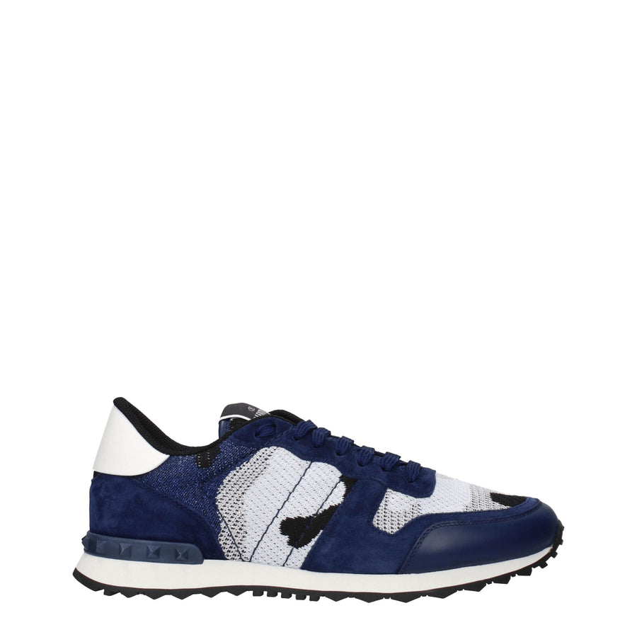 Gray Fabric Athletic Sneakers