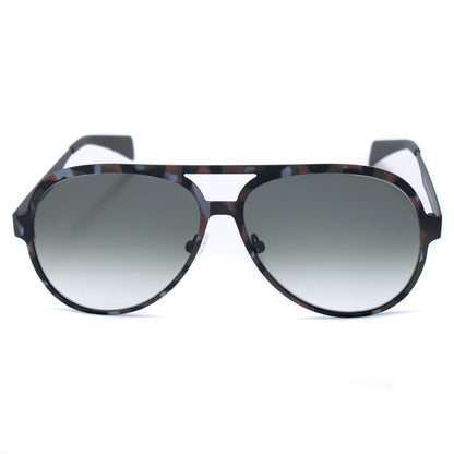 Brown Metal Sunglasses