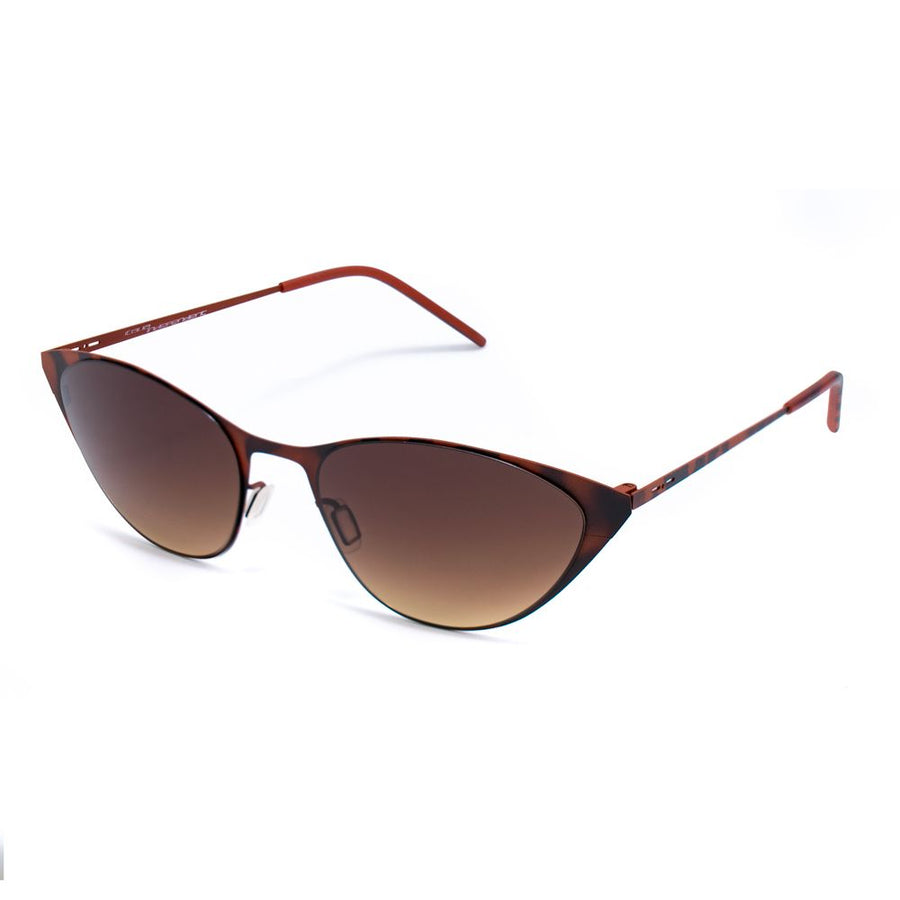 Brown Metal Sunglasses