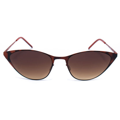 Brown Metal Sunglasses