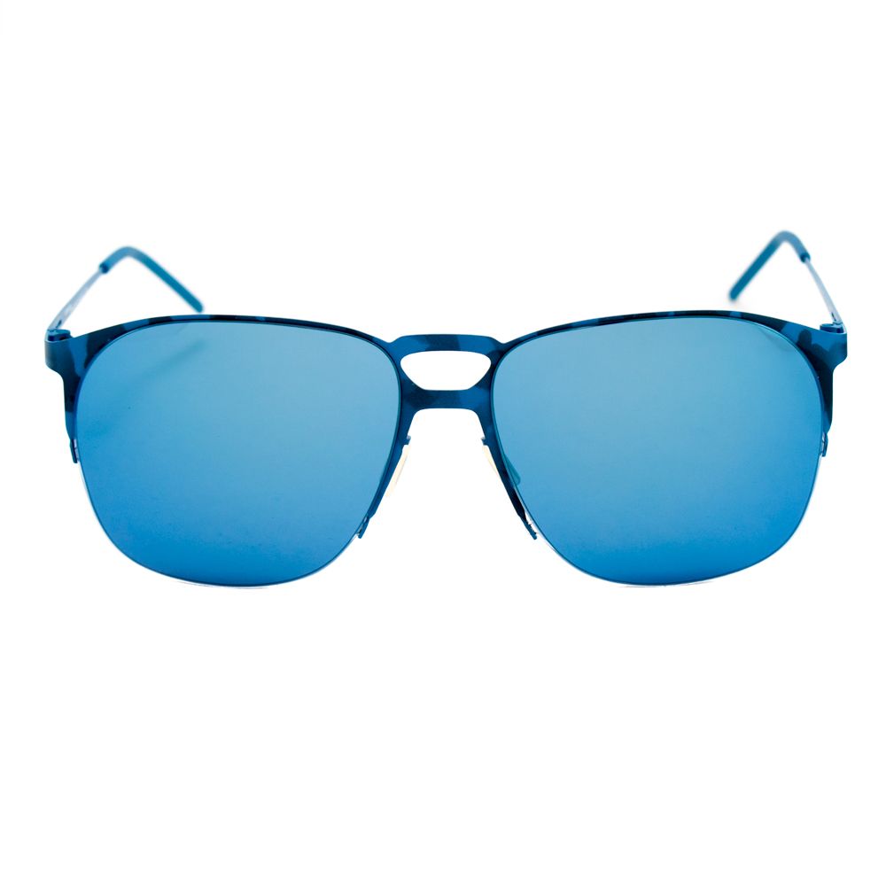 Blue Metal Sunglasses