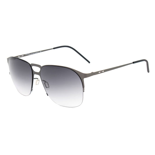 Gray Metal Sunglasses