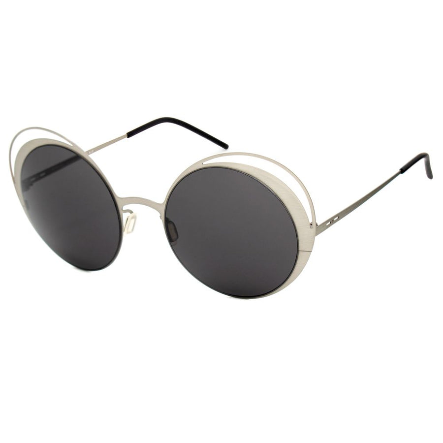 Gray Metal Sunglasses