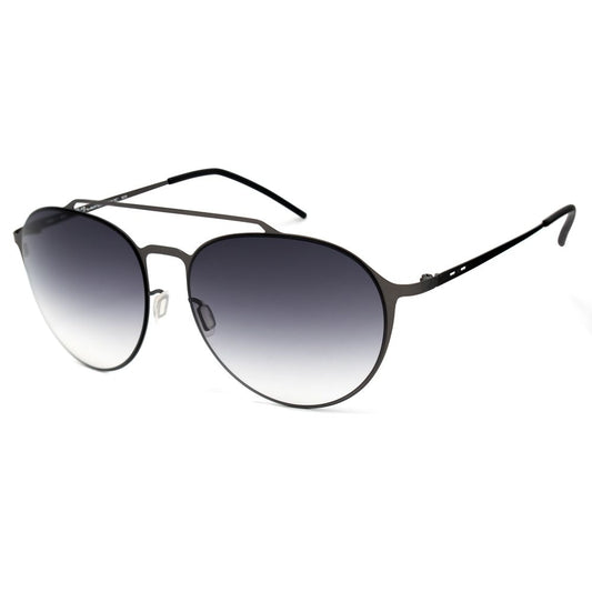 Gray Metal Sunglasses