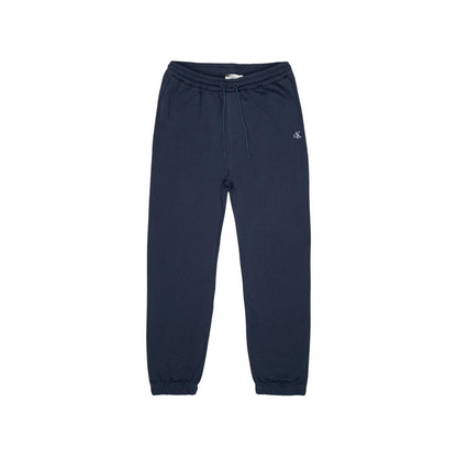 Blue Organic Cotton Joggers (Workout Pants)