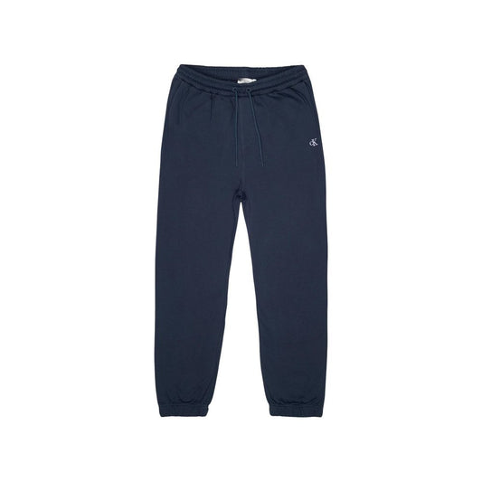 Blue Organic Cotton Joggers (Workout Pants)