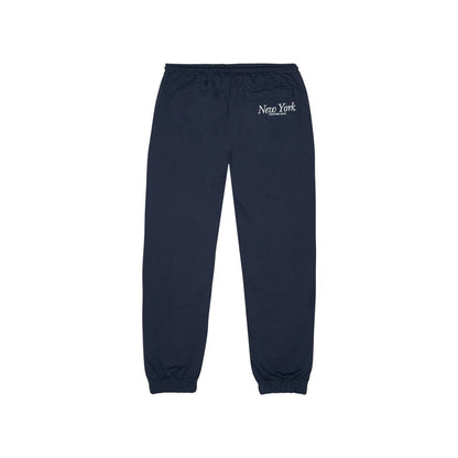 Blue Organic Cotton Joggers (Workout Pants)